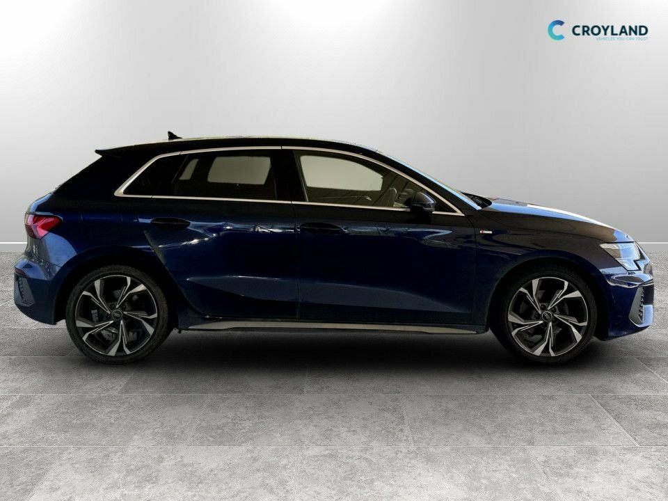Audi A3 Hatchback KT23YTB Blue #2