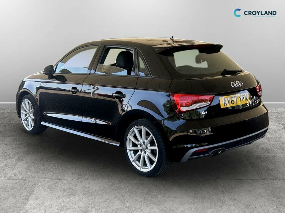 Audi A1 1L S Line AV67YFM Black #3