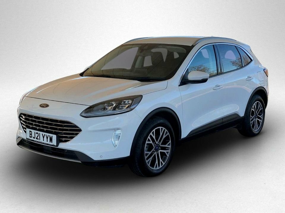 Ford Kuga Estate BJ21YYW White #6