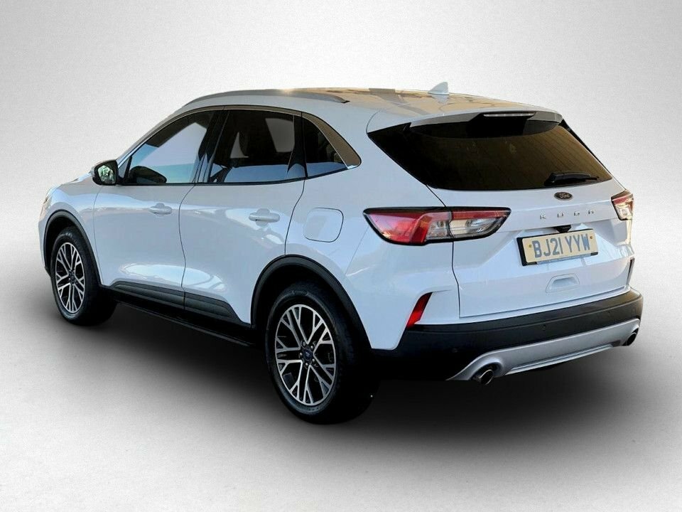 Ford Kuga Estate BJ21YYW White #4