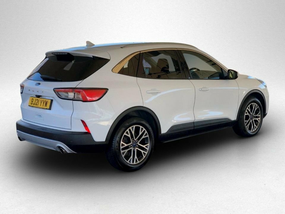 Ford Kuga Estate BJ21YYW White #3