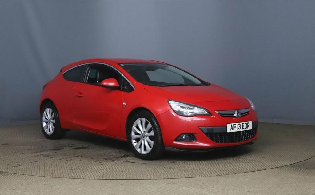 Vauxhall Astra GTC 1.4L Sri Red