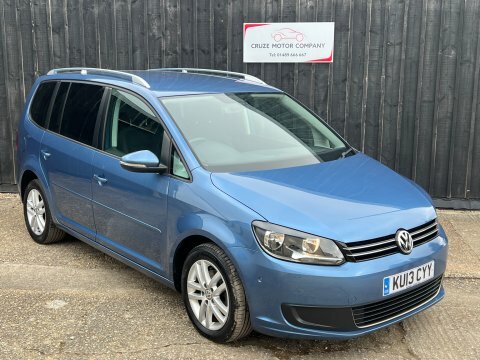 Volkswagen Touran 2013 13 Se Blue