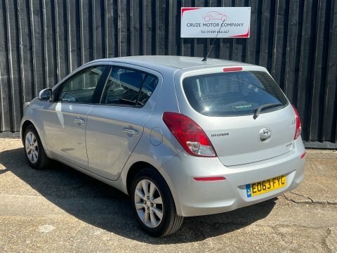 Hyundai I20 2013 63 Crdi E063FYC Silver #5