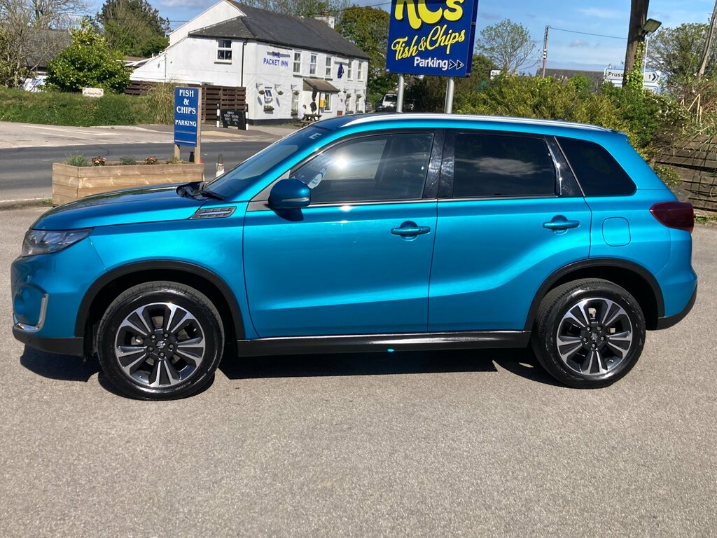 Suzuki Vitara 1.4 Boosterjet Mhev Sz5 Suv Hybrid Manu KU72LKE Blue #2