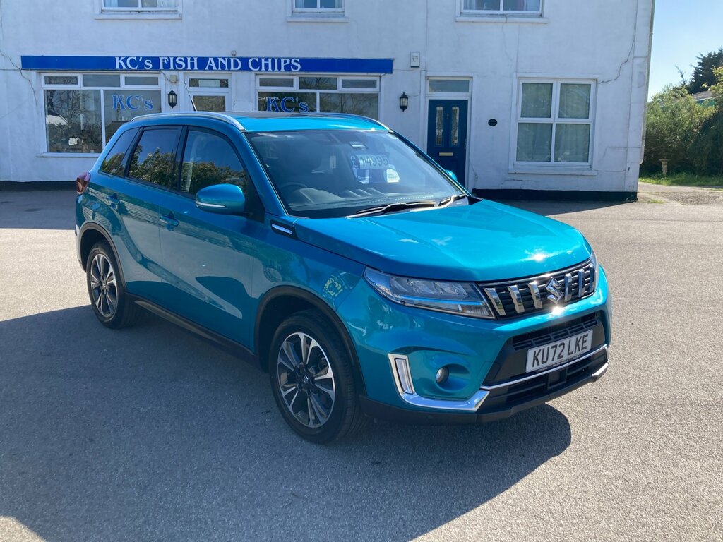 Suzuki Vitara 1.4 Boosterjet Mhev Sz5 Suv Hybrid Manu KU72LKE Blue #6