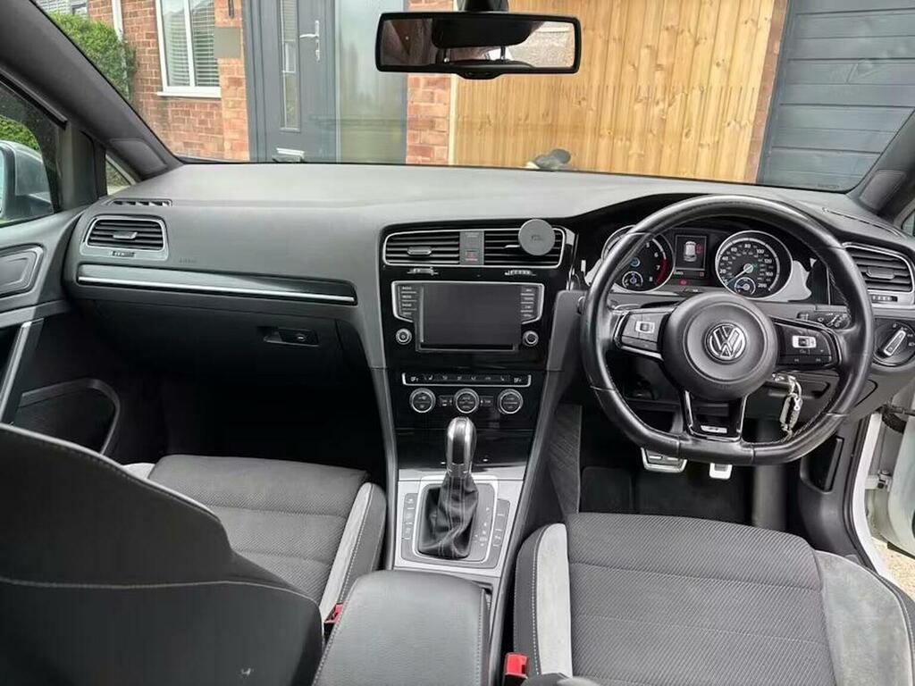 Volkswagen Golf 2.0 Tsi Bluemotion Tech R Dsg 4Motion Euro 6 Ss SK16KRX White #5
