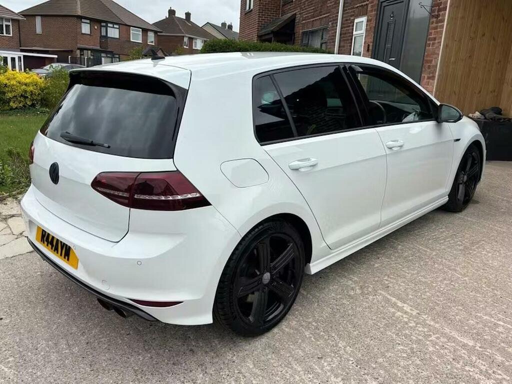 Volkswagen Golf 2.0 Tsi Bluemotion Tech R Dsg 4Motion Euro 6 Ss SK16KRX White #3