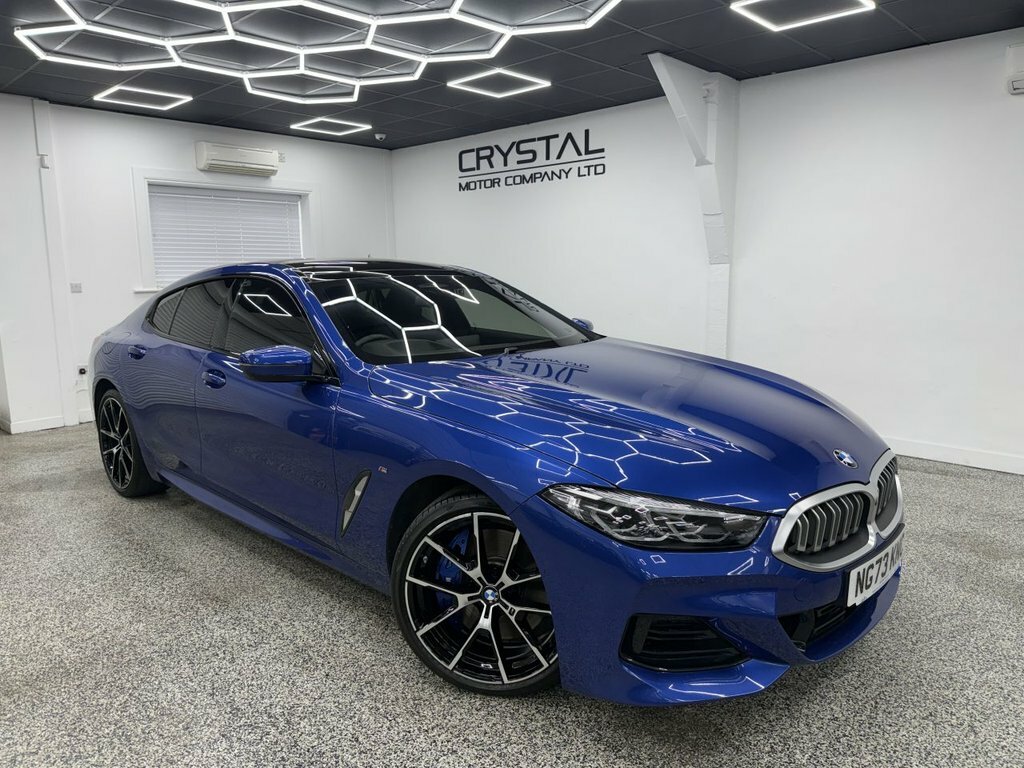 BMW 8 Series Gran Coupe 3L M Sport Blue