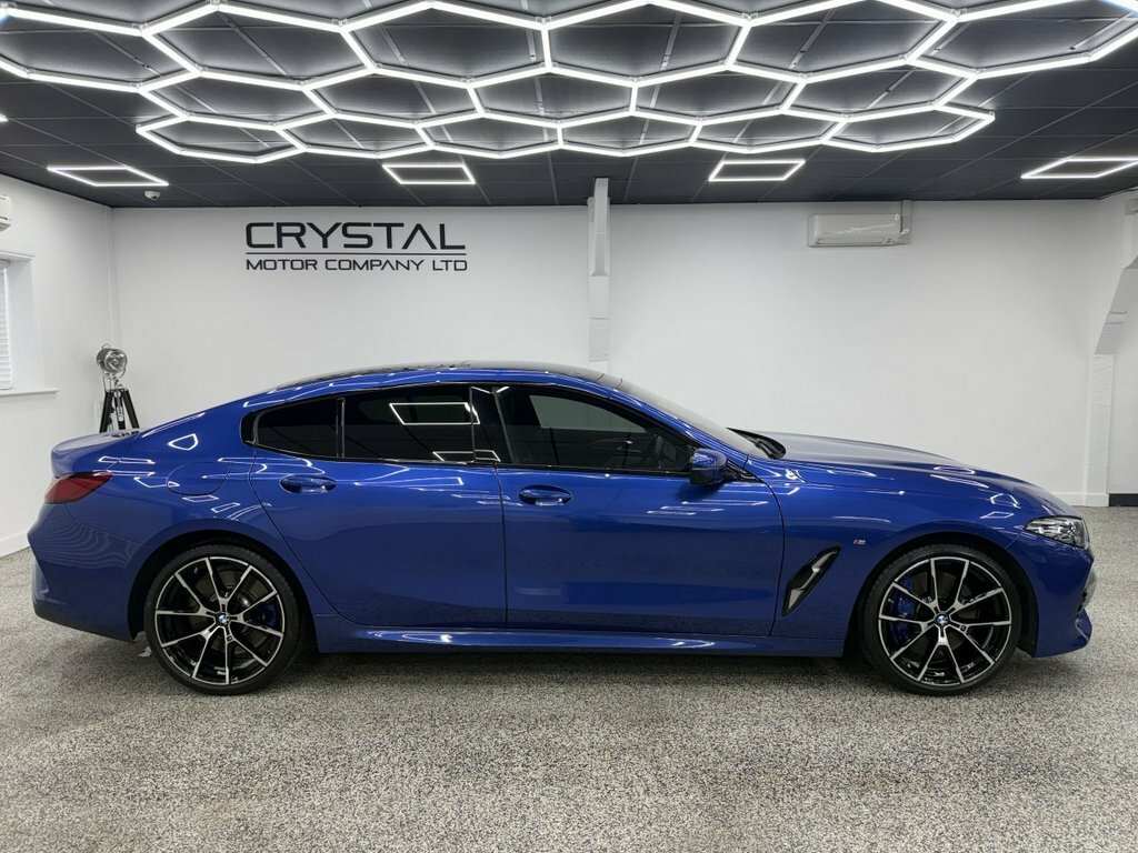 BMW 8 Series Gran Coupe 3L M Sport NG73KNC Blue #2