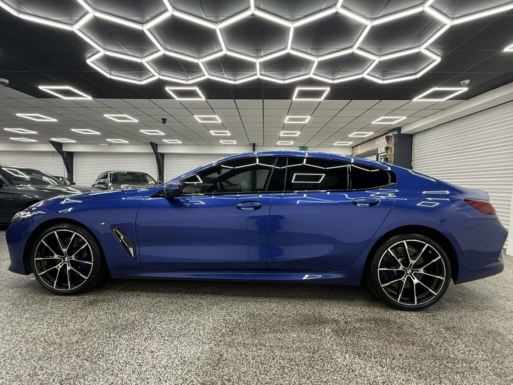 BMW 8 Series Gran Coupe 3L M Sport NG73KNC Blue #6
