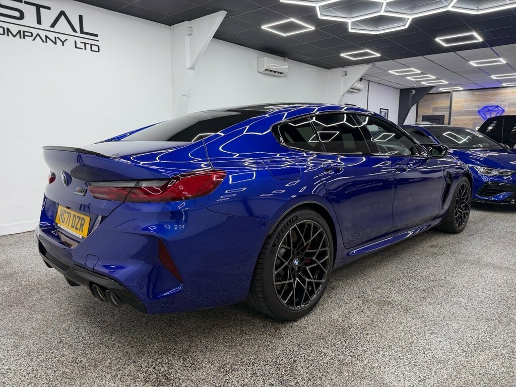 BMW M8 Gran Coupe 4.4L Competition Blue #3