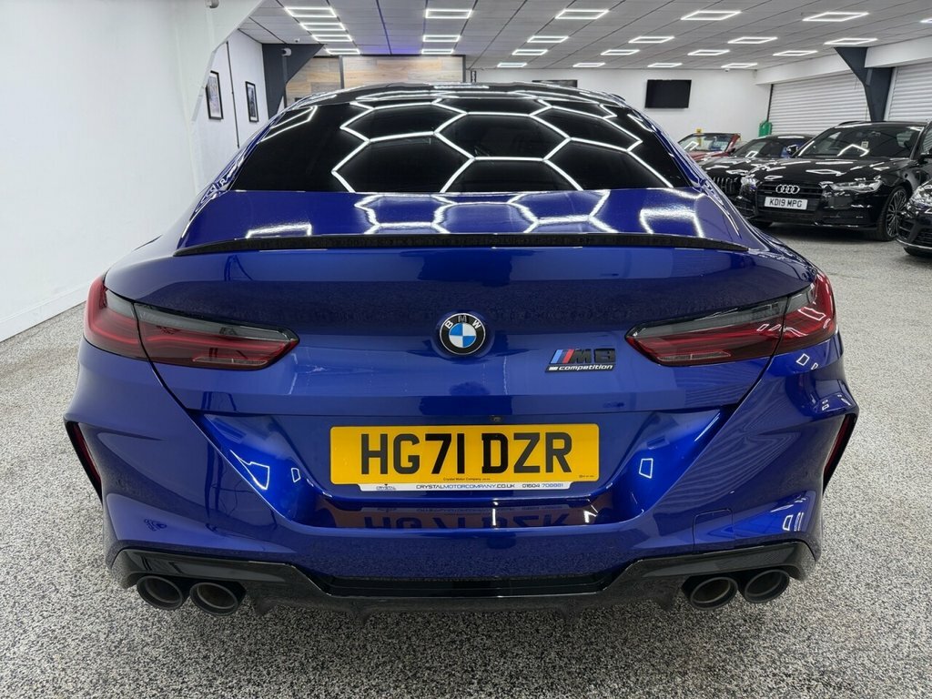 BMW M8 Gran Coupe 4.4L Competition Blue #4