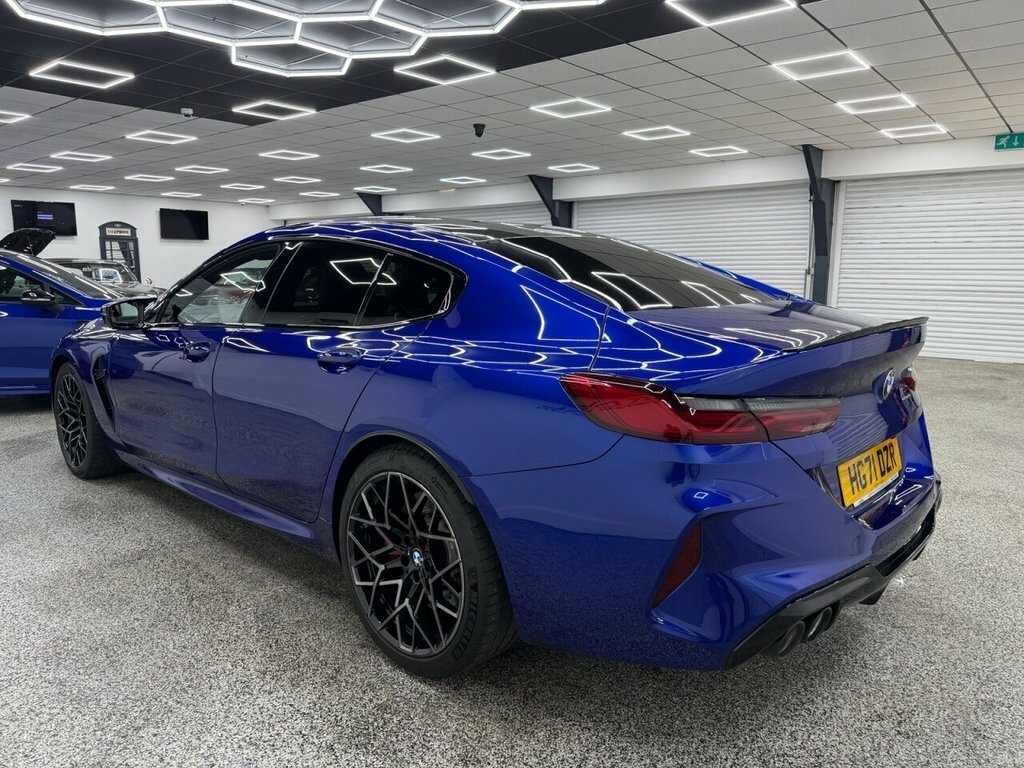BMW M8 Gran Coupe 4.4L Competition Blue #5