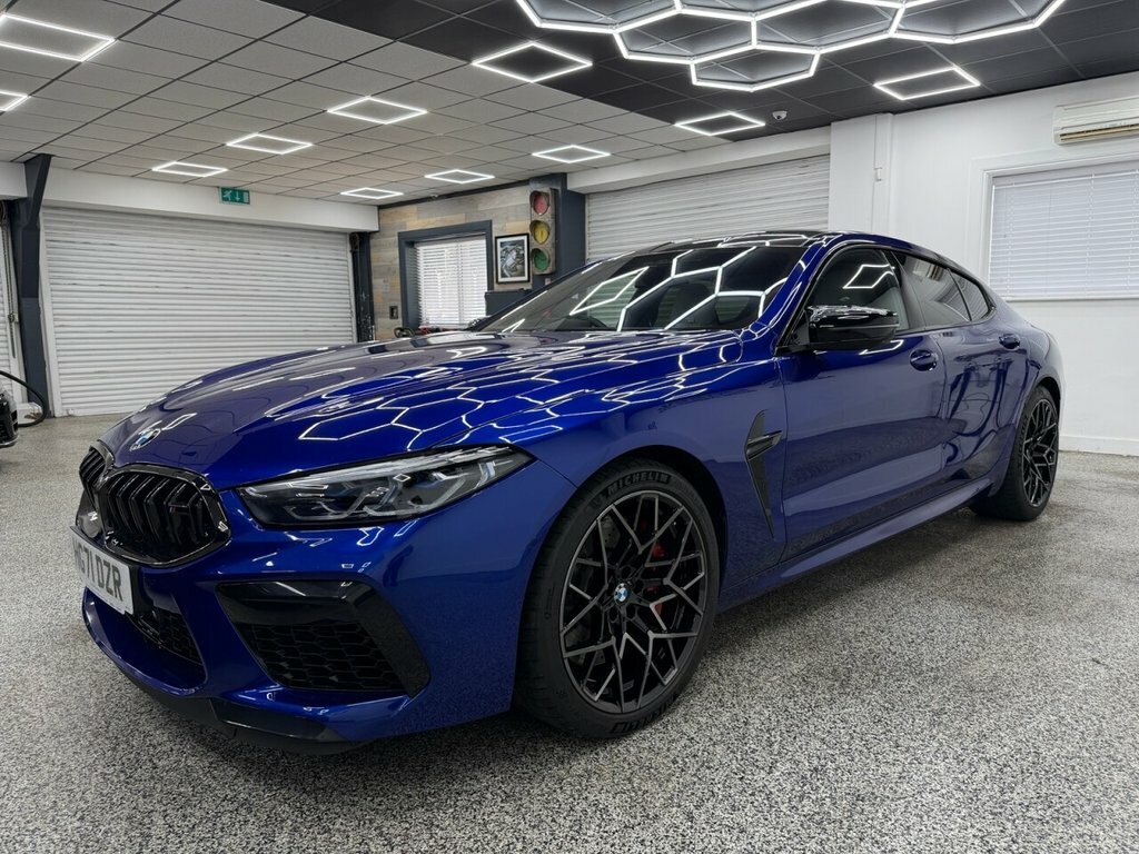 BMW M8 Gran Coupe 4.4L Competition Blue #6