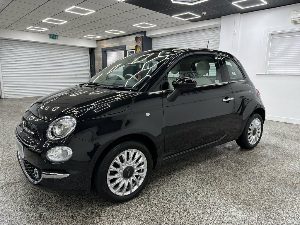 Fiat 500 500 Lounge LK68MHN Black #6