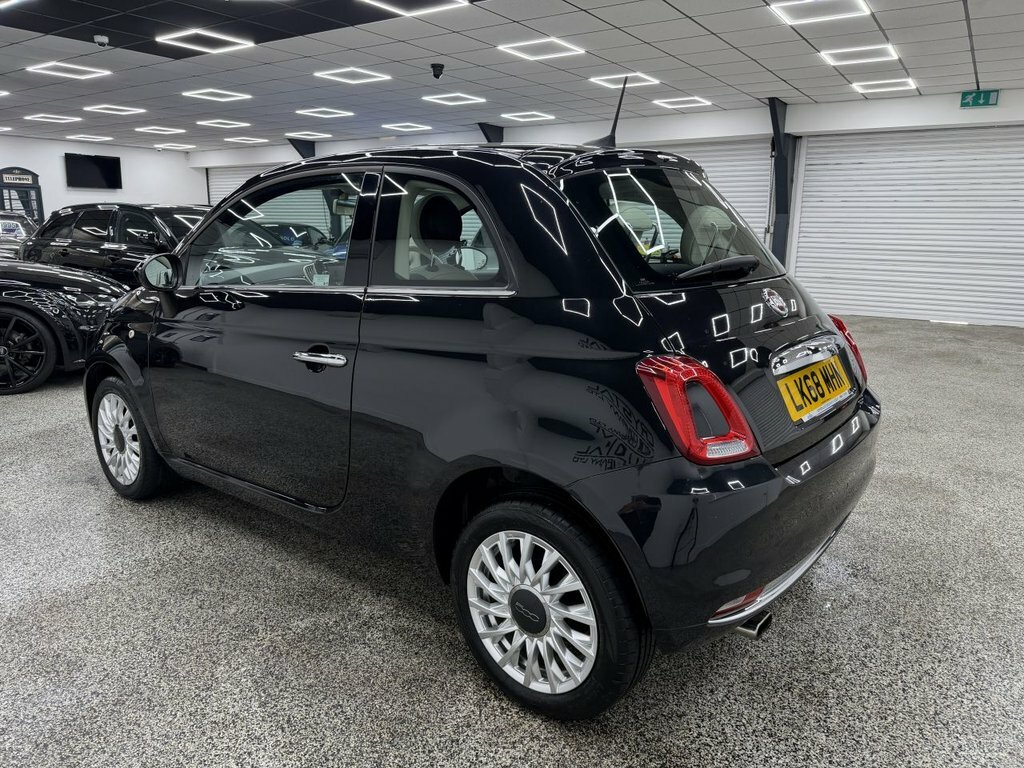 Fiat 500 500 Lounge LK68MHN Black #5