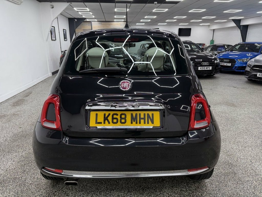 Fiat 500 500 Lounge LK68MHN Black #4