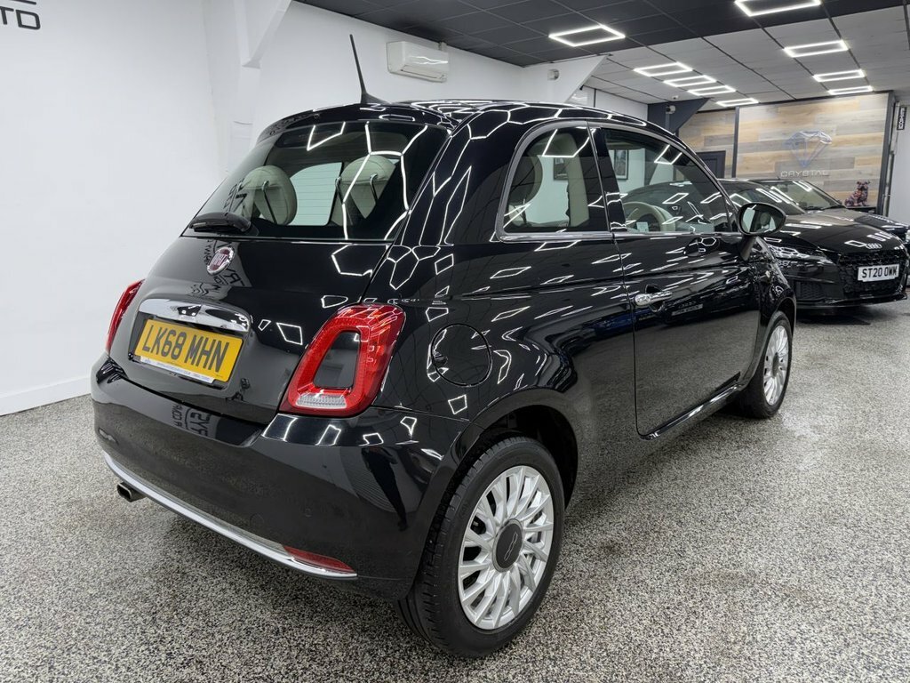 Fiat 500 500 Lounge LK68MHN Black #3
