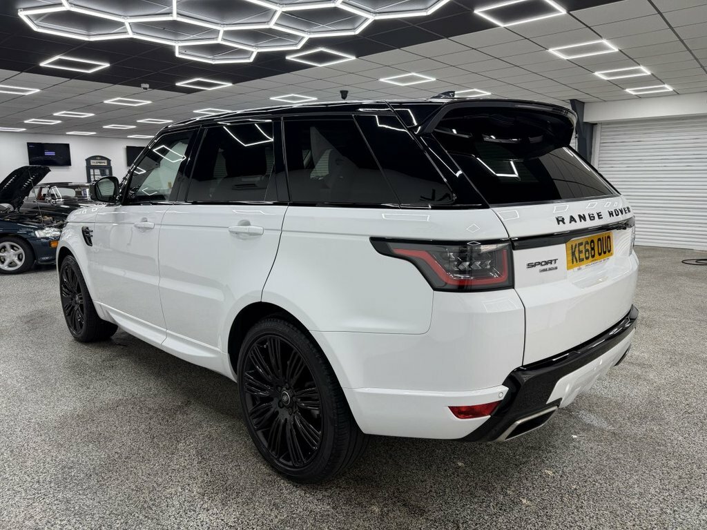 Land Rover Range Rover Sport 3L Hse Dynamic KE68OUO White #5