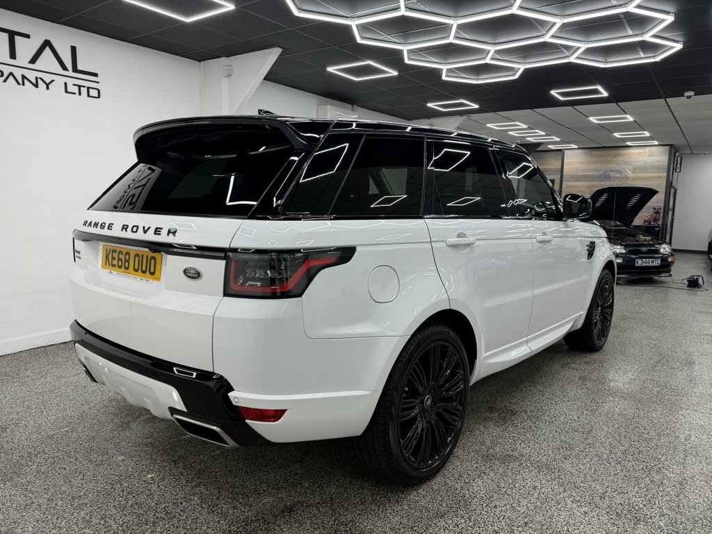 Land Rover Range Rover Sport 3L Hse Dynamic KE68OUO White #3