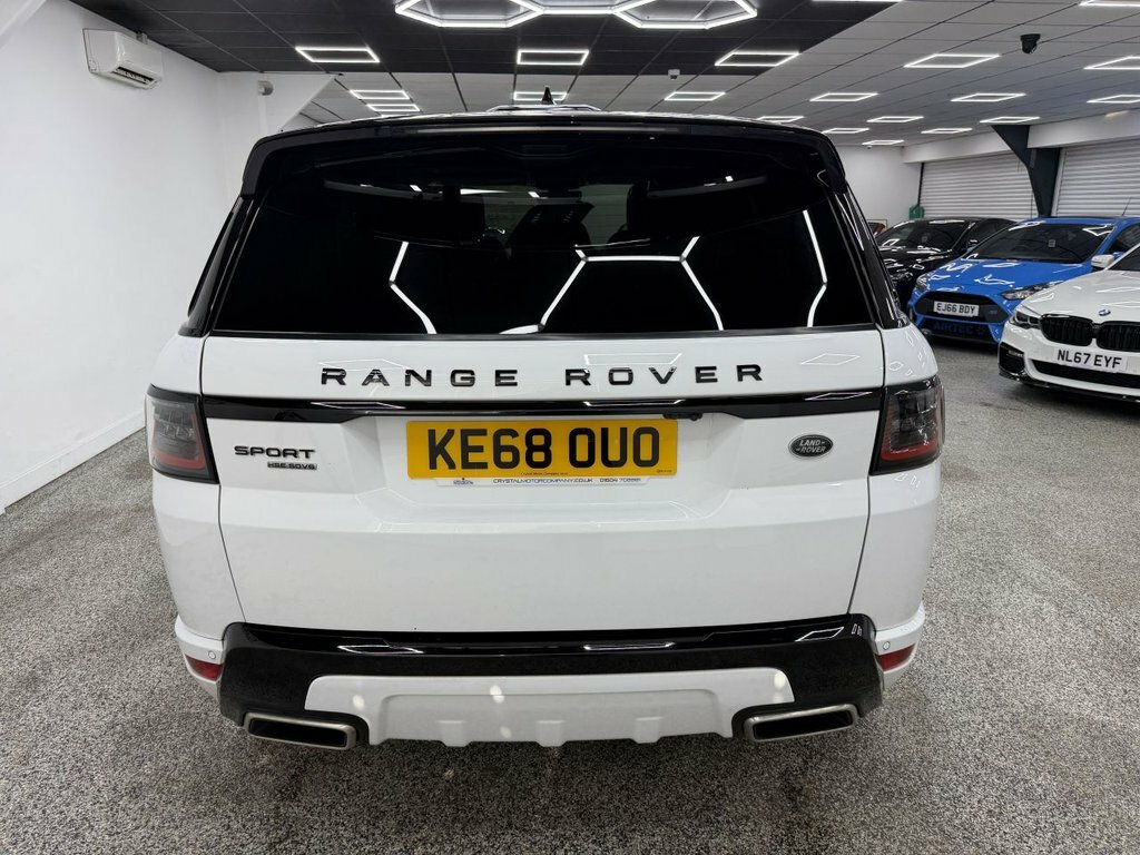 Land Rover Range Rover Sport 3L Hse Dynamic KE68OUO White #4