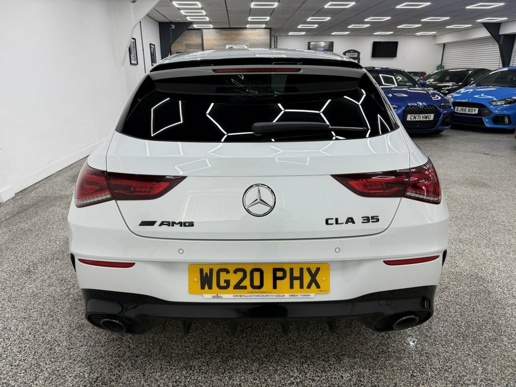 Mercedes-Benz CLA Class 2L Amg White #4