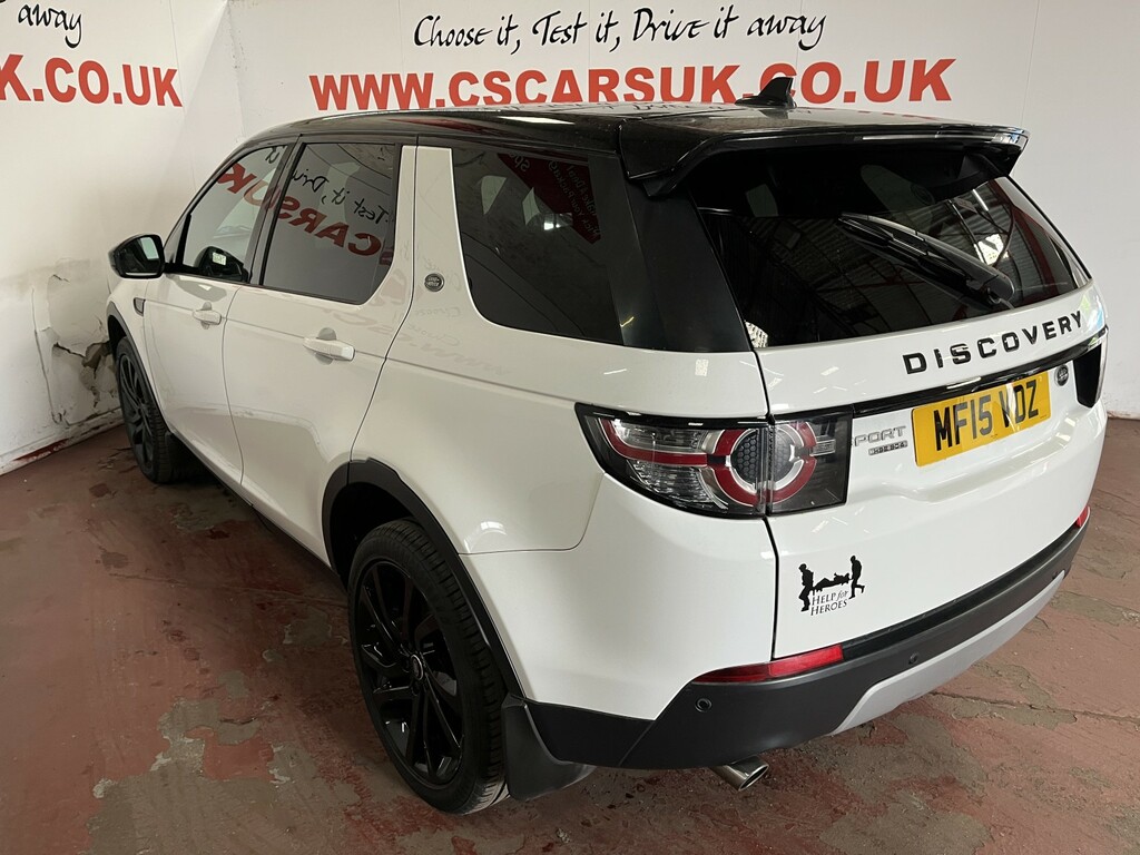 Land Rover Discovery Sport 2.2 Sd4 Hse MF15VDZ White #5