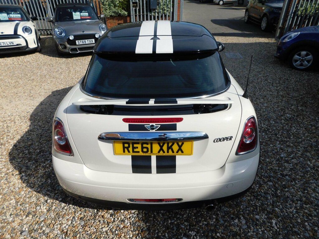 Mini Coupe Cooper White #12