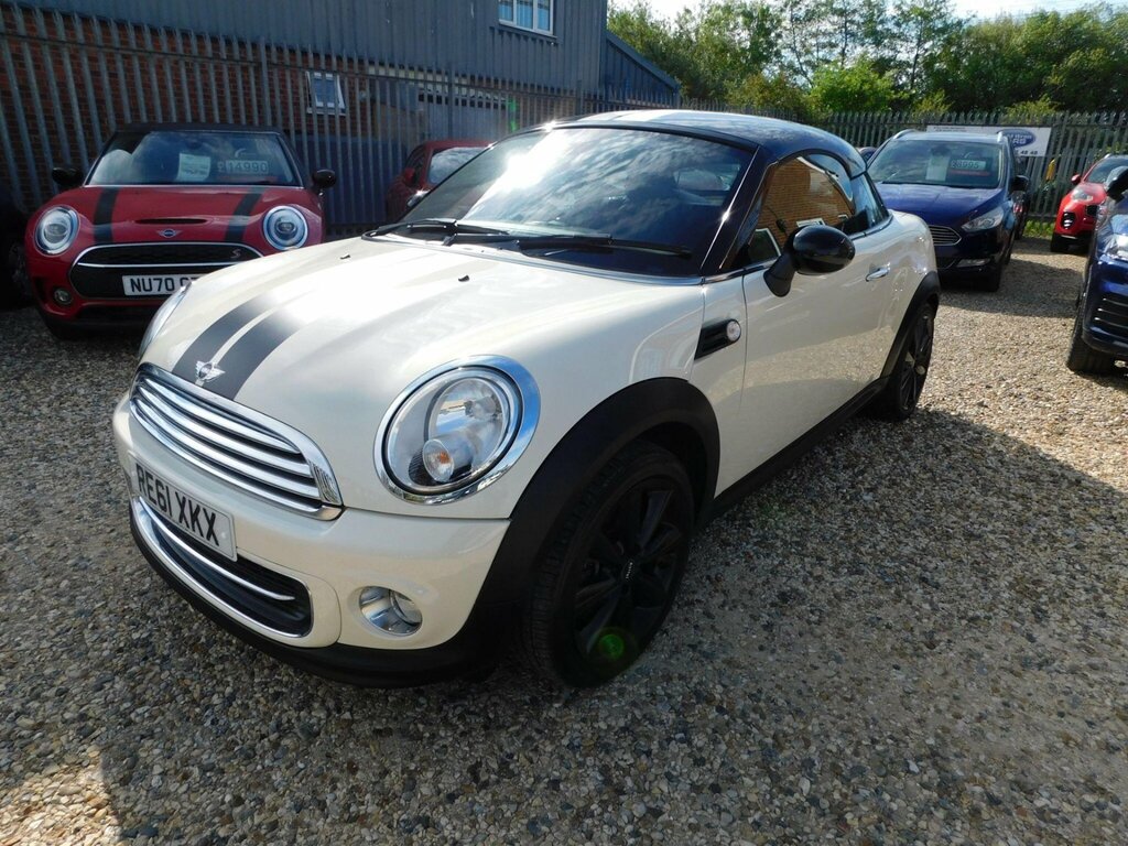 Mini Coupe Cooper White #7