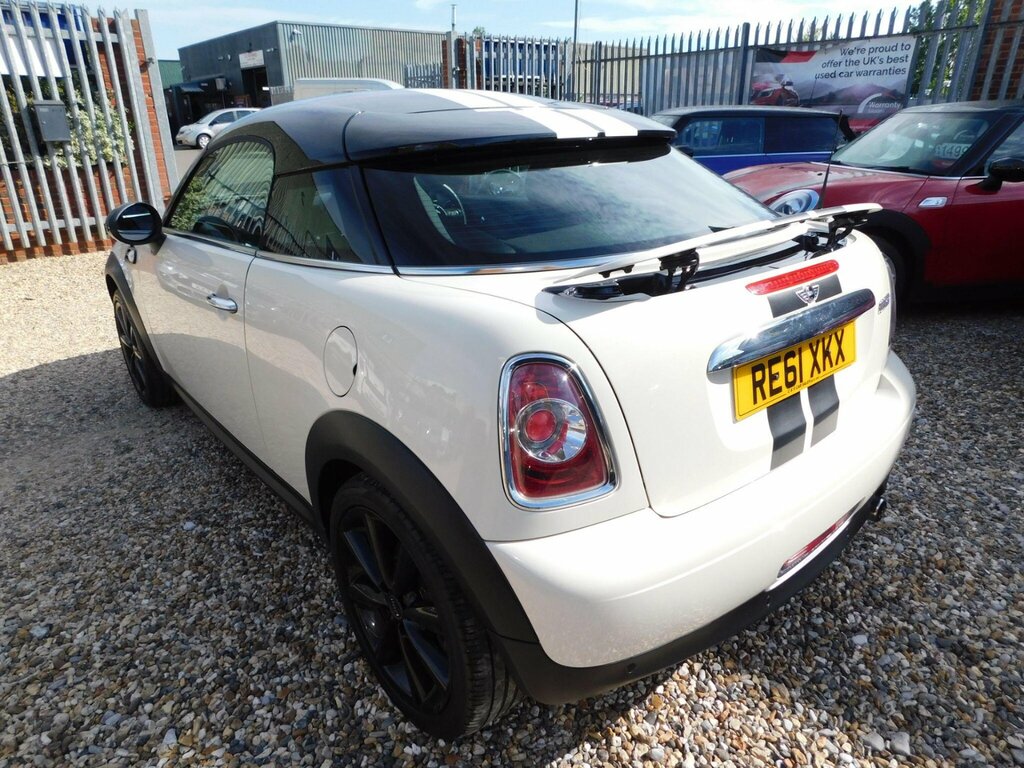 Mini Coupe Cooper White #13