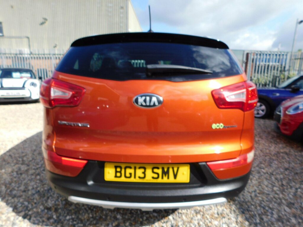 Kia Sportage 1.7 Crdi Ecodynamics 3 2Wd Euro 5 Ss BG13SMV Orange #4