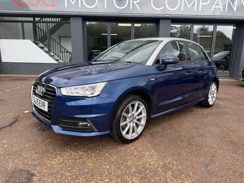 Audi A1 1.4 Tfsi S Line S Tronic - Tech Pack - Rear Pa Blue