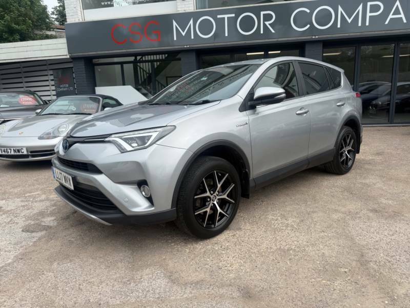 Toyota Rav 4 2.5 Vvt-i Hybrid Icon Tss Cvt - Ftsh - 1 Owner Silver