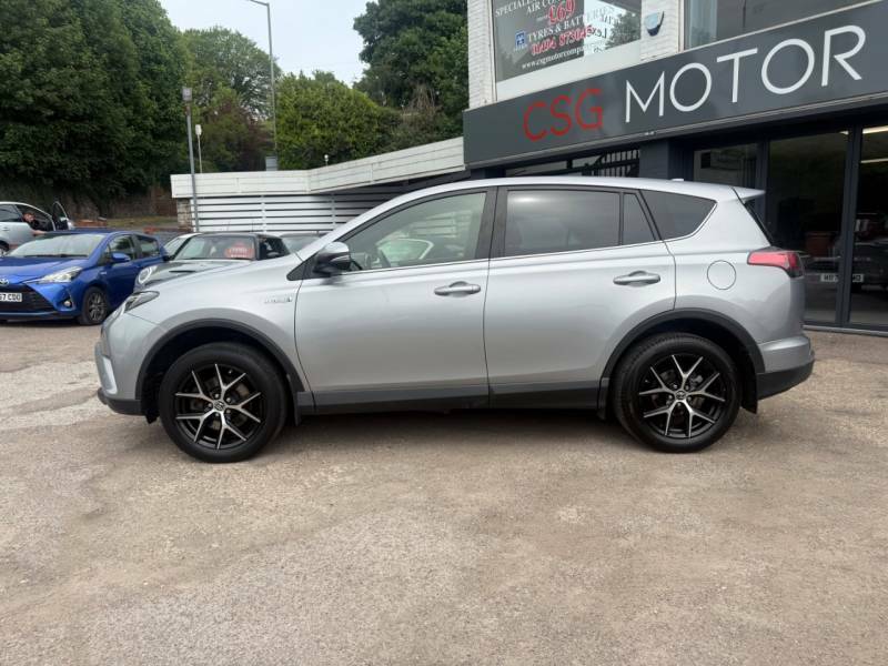 Toyota Rav 4 2.5 Vvt-i Hybrid Icon Tss Cvt - Ftsh - 1 Owner LL17WKW Silver #3