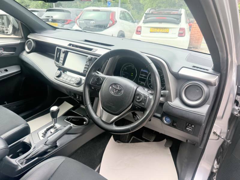 Toyota Rav 4 2.5 Vvt-i Hybrid Icon Tss Cvt - Ftsh - 1 Owner LL17WKW Silver #6