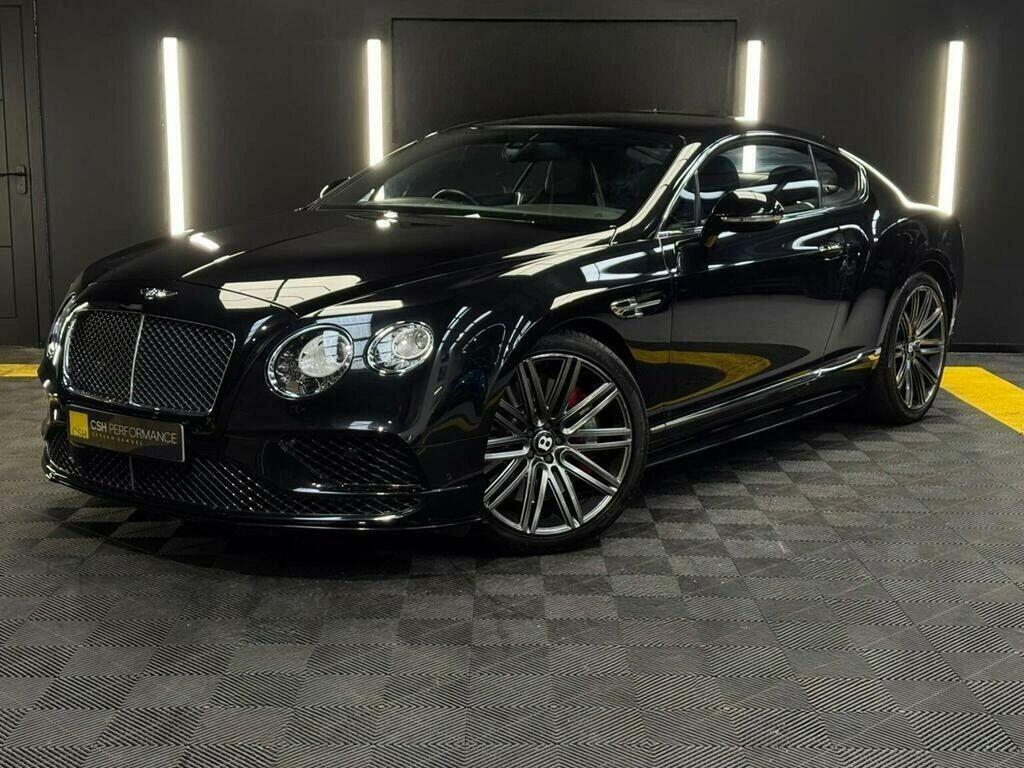 Bentley Continental Gt 6.0 W12 Gt Speed 4Wd Euro 6 Black