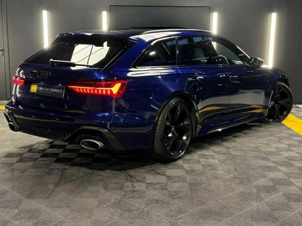 Audi RS6 Avant 4.0 Tfsi V8 Carbon Black Tiptronic Quattro Euro 6 KP21UUW Blue #6