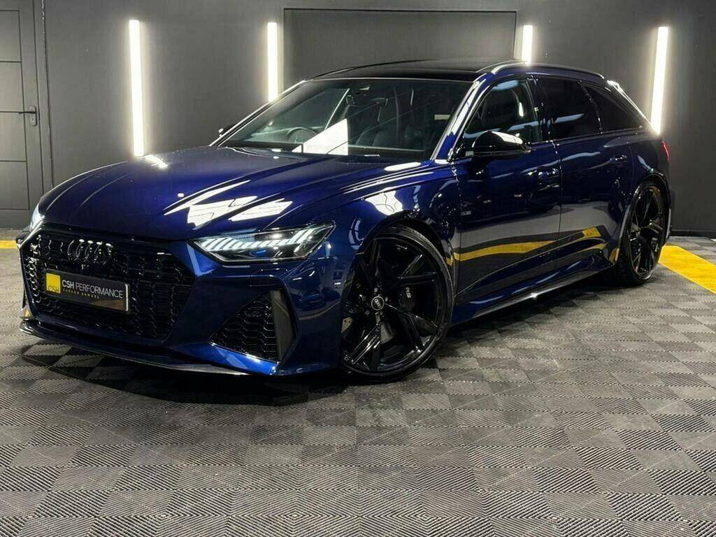 Audi RS6 Avant 4.0 Tfsi V8 Carbon Black Tiptronic Quattro Euro 6 Blue