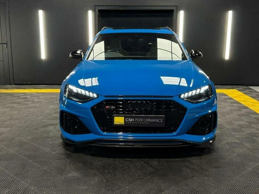 Audi RS4 Avant 2.9 Tfsi V6 Carbon Black Tiptronic Quattro Euro 6 SB70SXS Blue #3