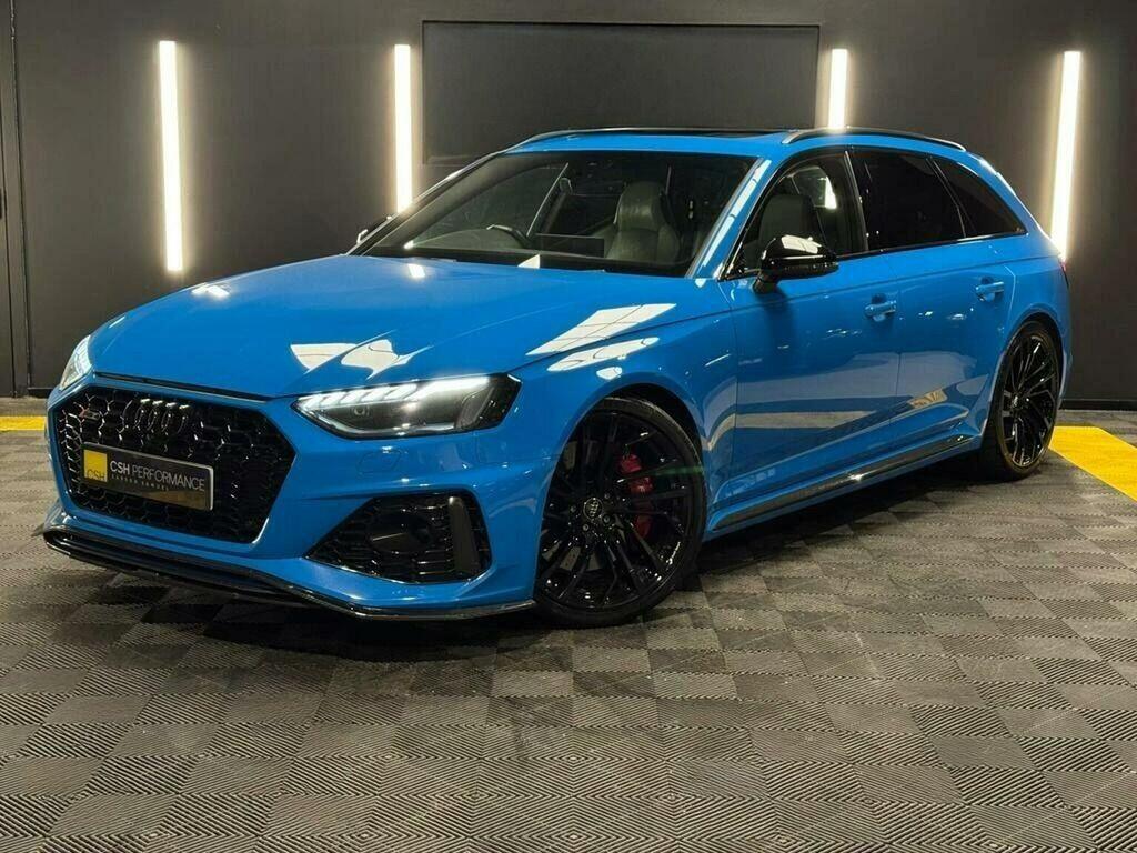 Audi RS4 Avant 2.9 Tfsi V6 Carbon Black Tiptronic Quattro Euro 6 Blue