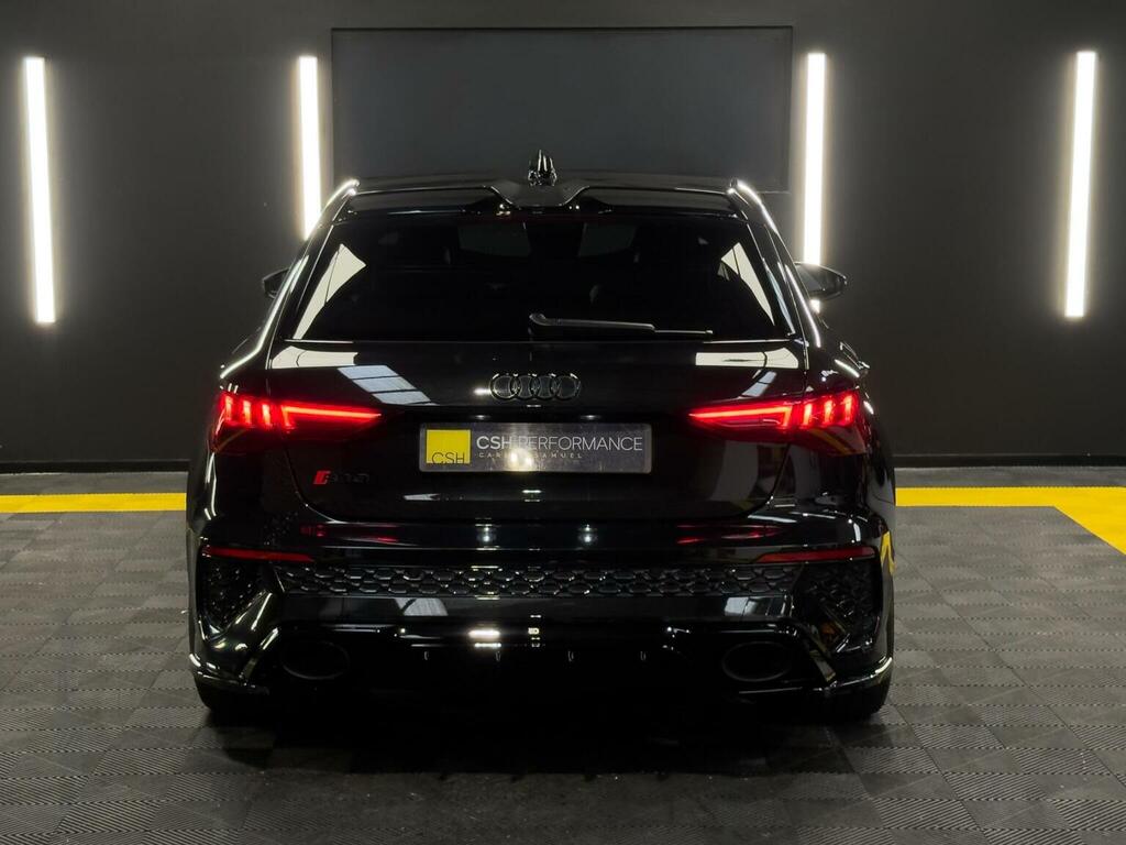 Audi RS3 2.5 Tfsi Carbon Black Sportback S Tronic Quattro E Black #4