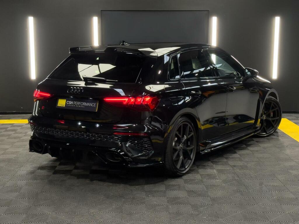 Audi RS3 2.5 Tfsi Carbon Black Sportback S Tronic Quattro E Black #5