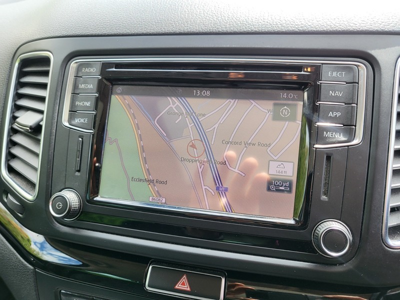 Volkswagen Sharan Sel Tdi Bluemotion Technology Black #5