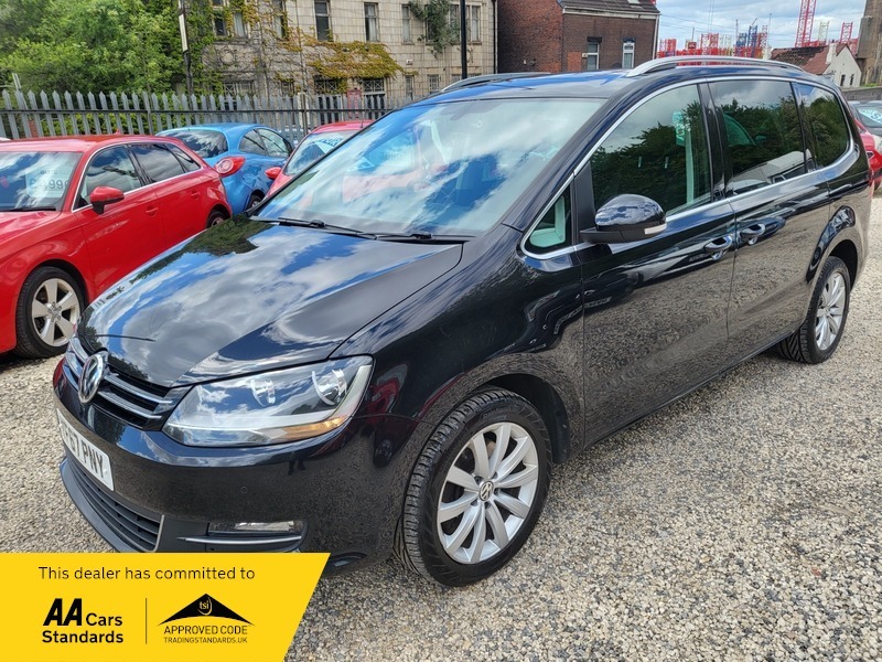 Volkswagen Sharan Sel Tdi Bluemotion Technology Black #2
