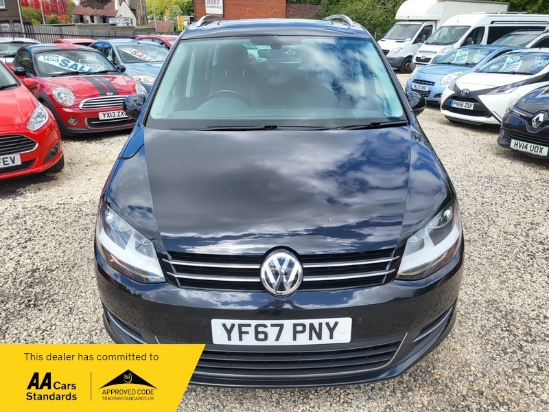 Volkswagen Sharan Sel Tdi Bluemotion Technology Black #6