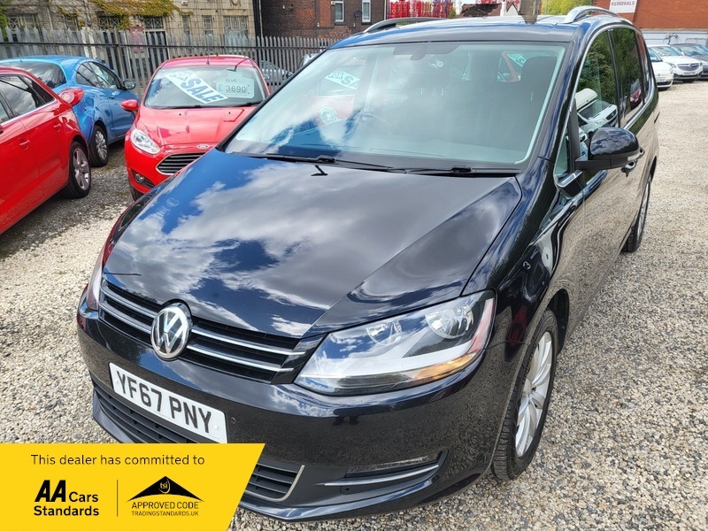 Volkswagen Sharan Sel Tdi Bluemotion Technology Black #4