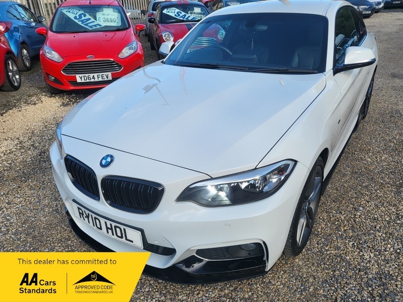 BMW 2 Series 218D M Sport RY10HOL White #3