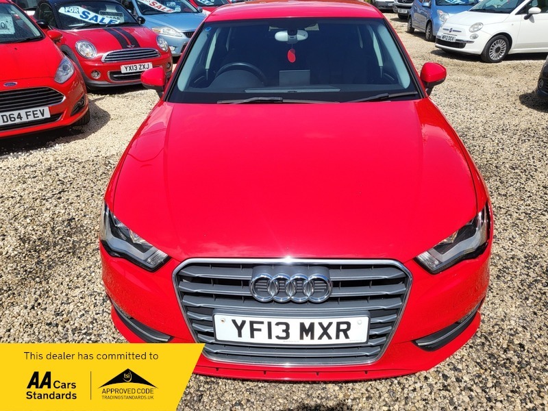 Audi A3 Tdi Sport Red #5