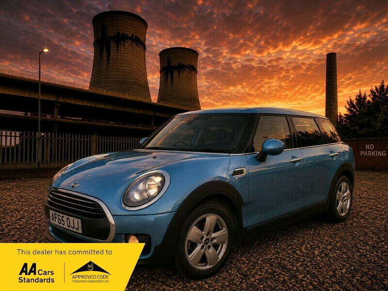 Mini Clubman One D Blue